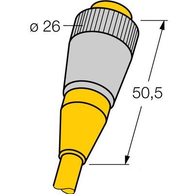 RKM31-2 Круглый соединитель 7/8 Розетка