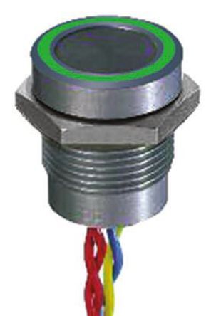 PBARAFBAG APEM Illuminated Through Hole Piezo Switch IP  mA   V dc Single Pole Single Throw SPST   C Пьезопереключатель