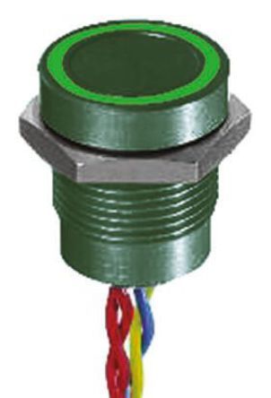 PBARAFAG APEM Illuminated Through Hole Piezo Switch IP  mA   V dc Single Pole Single Throw SPST   C Пьезопереключатель