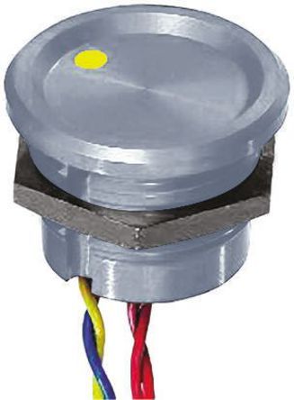 PBARAFLY APEM Illuminated Wire Lead Piezo Switch IP  mA   V dc Single Pole Single Throw SPST   C Пьезопереключатель