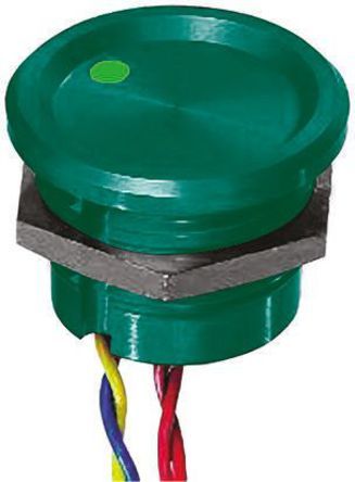 PBARAFLG APEM Illuminated Wire Lead Piezo Switch IP  mA   V dc Single Pole Single Throw SPST   C Пьезопереключатель