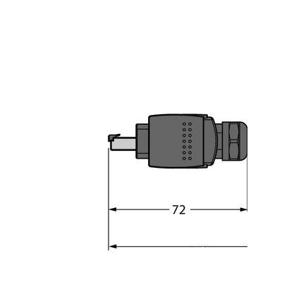 AIDA-GC-AIDA-GC-4416-0.3M Кабель Industrial Ethernet, оболочка PUR