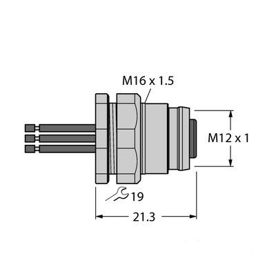 EC-FKFDW4.54-0.5/16 Гнездовая часть соединителя