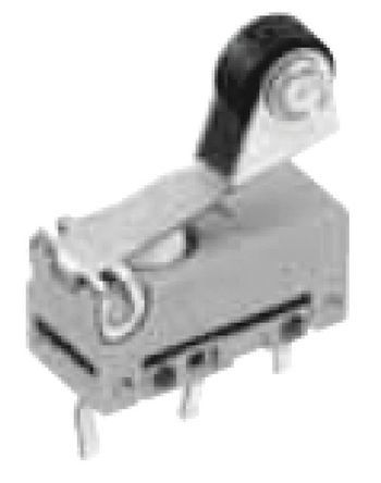 ABJ241661, Panasonic SPDT Roller Lever Microswitch, 100 mA @ 125 V ac, Микропереключатель