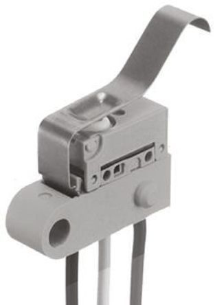 ABJ363840, Panasonic SPST-NO Leaf Lever Microswitch, 1 A @ 30 V dc, Микропереключатель