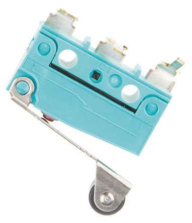 ABS451651, Panasonic SPDT Roller Lever Microswitch, 100 mA @ 30 V dc, Микропереключатель