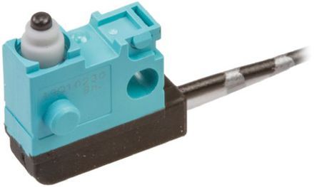 ASQ10230, Panasonic SPST-NO Pin Plunger Microswitch, 100 mA @ 30 V dc, Микропереключатель