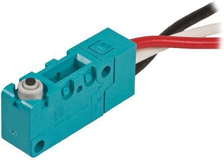 ABV161051, Panasonic SPDT Pin Plunger Microswitch, 3 A @ 250 V ac, Микропереключатель