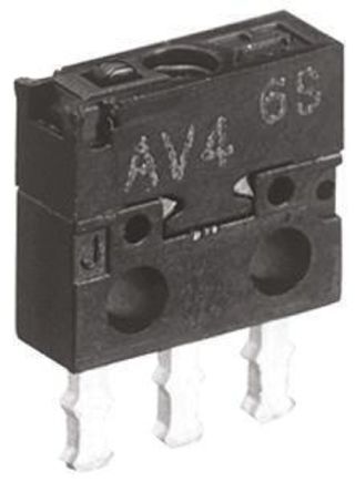 AV400461, Panasonic SPDT Pin Plunger Microswitch, 100 mA @ 30 V dc, Микропереключатель