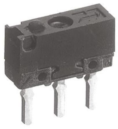 AV4404, Panasonic SPDT Pin Plunger Microswitch, 500 mA @ 30 V dc, Микропереключатель