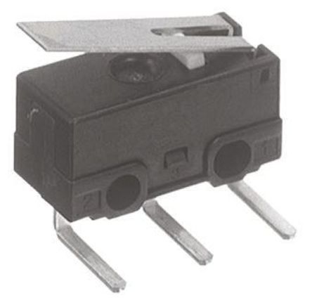 AH17629-A, Panasonic SPDT-NO/NC Hinge Lever Microswitch, 2 A @ 30 V dc, Микропереключатель