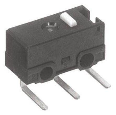 AH17809A, Panasonic SPDT Pin Plunger Microswitch, 1 A @ 30 V dc, Микропереключатель