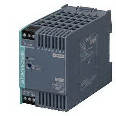 6EP13325BA10 SITOP PSU100C 24 V/4 A СТАБИЛИЗИРОВАННЫЙ БЛОК ПИТАНИЯ, ВХОД: ~120-230 В, ВЫХОД: =24 В/4 A