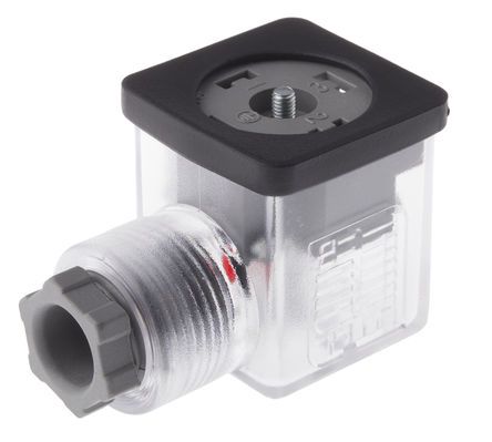 A6, SMC Pneumatic Solenoid Coil Connector, Lead/DIN Connector