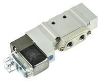 SY3120-5LOU-M5-Q, SMC 5/2 Pneumatic Control Valve Solenoid/Pilot Metric M5 x 0.8 SY3000 Series, Клапан