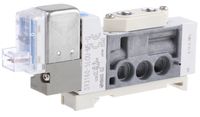 SY3160-5LOU-M5-Q, SMC 5/2 Pneumatic Control Valve Solenoid/Pilot Metric M5 x 0.8 SY3000 Series, Клапан