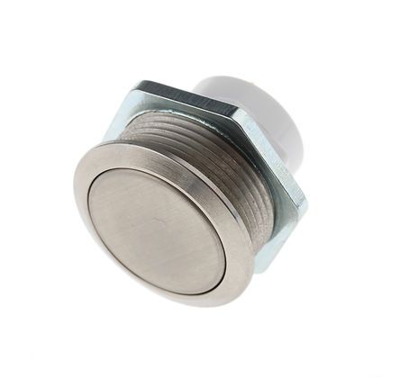 48M 510N, ITW Switches ITW 48M Single Pole Single Throw (SPST) Momentary Clear LED Push Button Switch, IP67, 19.43mm, Panel Mount, 48V dc, Кнопочный переключатель