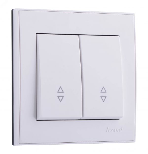 Выключатель RAIN проходной 2-ой белый