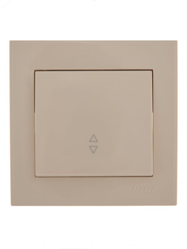 Выключатель RAIN проходной крем