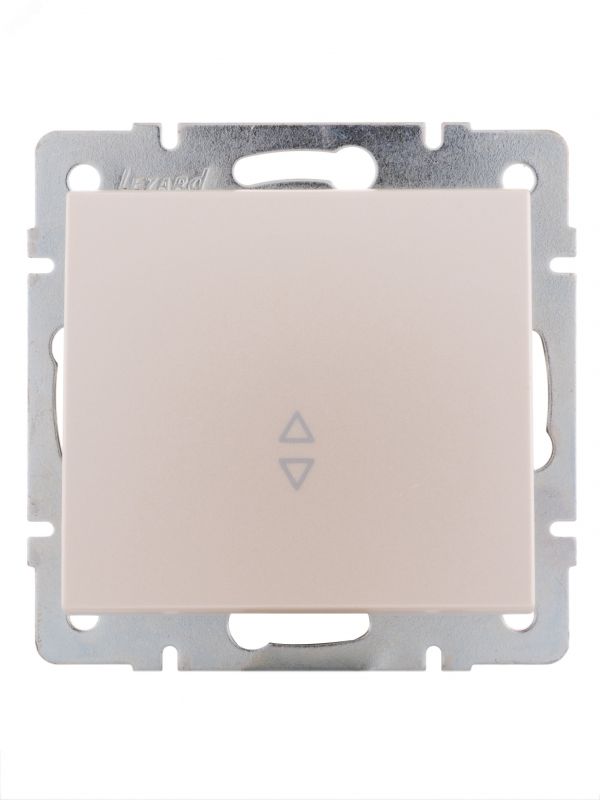 Выключатель RAIN проходной жемчужно-белый перламутр механизм