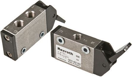 0820402005, Aventics Lever 3/2 Pneumatic Manual Control Valve ST Series, Клапан