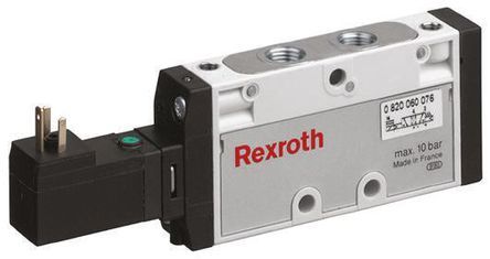 0820060551, Aventics 5/2 Pneumatic Control Valve Solenoid/Solenoid G 1/8 TC08 Series, Клапан