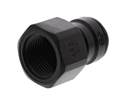 John Guest Hydraulic Straight Compression Tube Fitting PM450813E, 3/8 in, Фитинг