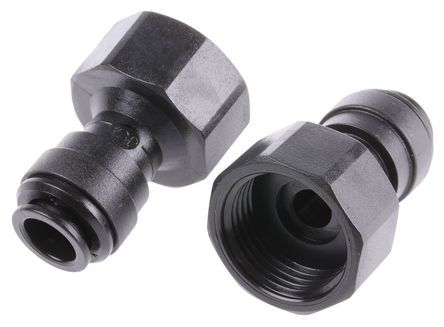 John Guest Hydraulic Straight Compression Tube Fitting PM451015FE, 5/8 in, Фитинг