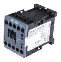 3RT2017-1AP01, Siemens 3 Pole Contactor - 12 A, 230 V ac Coil, SIRIUS Innovation, 3NO, 5.5 kW, Контактор