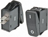 KTG2ANB1BBDNNN, ZF Single Pole Single Throw (SPST), On-None-Off Rocker Switch Panel Mount, Клавишный переключатель