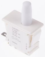 E69-00A, ZF Single Pole Double Throw (SPDT) Push Button Switch, 10 A @ 250 V ac, Кнопочный переключатель