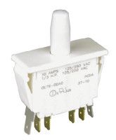 E79-00A, ZF Double Pole Double Throw (DPDT) Push Button Switch, 10 A @ 250 V ac, Кнопочный переключатель