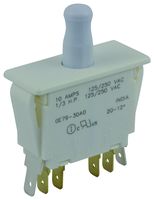 E79-30A, ZF Double Pole Double Throw (DPDT) Push Button Switch, 10 A @ 250 V ac, Кнопочный переключатель