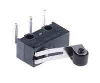 DG23-B2RA, ZF SPDT-NO/NC Roller Lever Microswitch, 50 mA @ 30 V dc, Микропереключатель