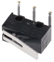 DG13-B2LA, ZF SPDT-NO/NC Hinge Lever Microswitch, 3 A @ 125 V ac, Микропереключатель