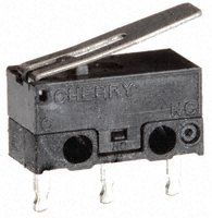 DG13-B3LA, ZF SPDT-NO/NC Hinge Lever Microswitch, 3 A @ 125 V ac, Микропереключатель