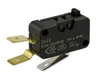 D449-V3AA, ZF SPDT-NO/NC Button Microswitch, 10 A @ 250 V ac, Микропереключатель