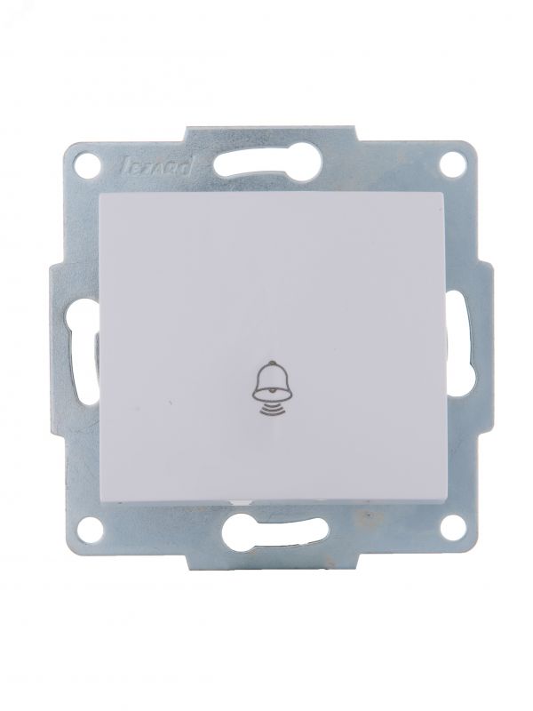 KARINA Кнопка звонка белый (10шт/120шт)