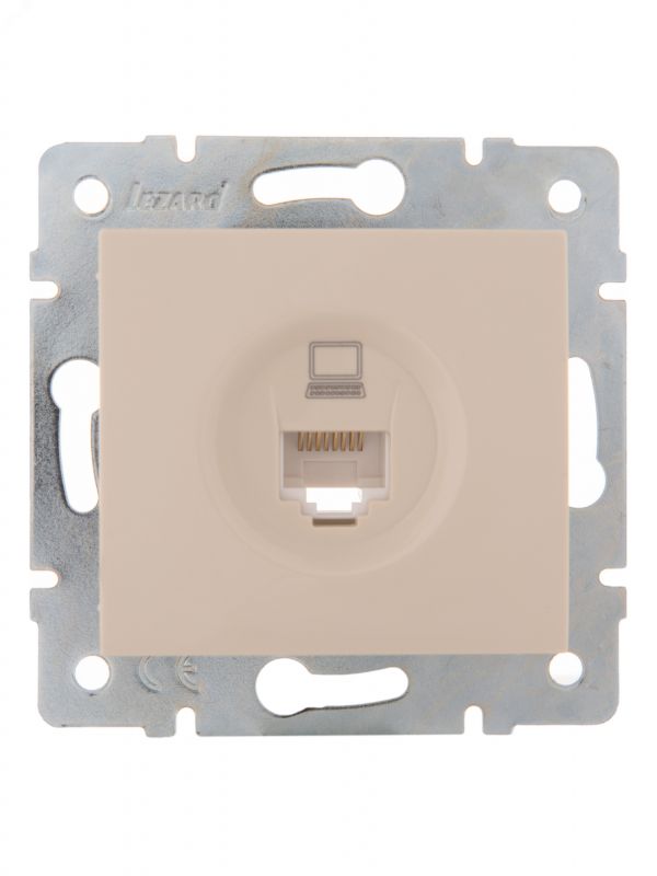 KARINA Розетка компьютерная крем (10шт/120шт)