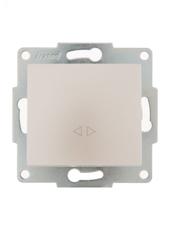 KARINA Выключатель промежуточный жемчужно-белый перламутр (10шт/120шт)