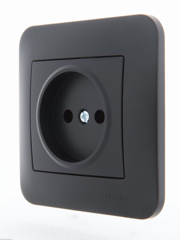 KARINA Розетка б/з ПБТ чёрный бархат (10шт/120шт)