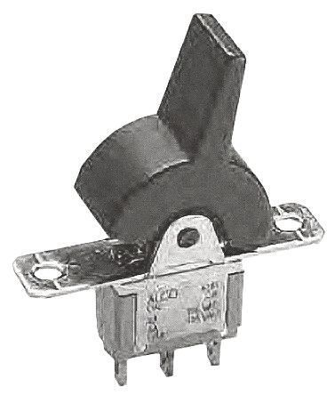 5-1571986-6, TE Connectivity Single Pole Double Throw (SPDT), (On)-Off-(On) Rocker Switch Panel Mount, Клавишный переключатель