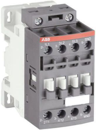 1SBL177001R1210, ABB 3 Pole Contactor - 10.5 A, 110 V dc Coil, AF Range, 3NO, 7.5 kW, Контактор