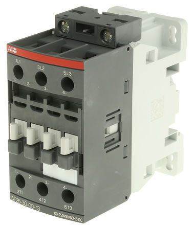 1SBL237001R1300, ABB 3 Pole Contactor - 45 A, 230 V ac Coil, AF Range, 3NO, 11 kW, Контактор