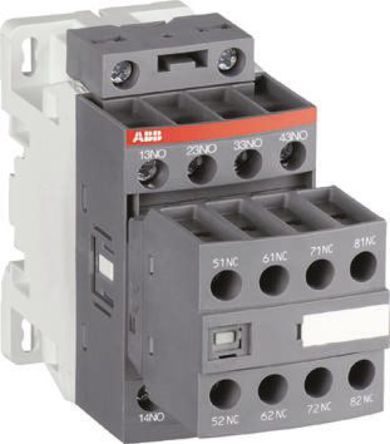 1SBH136001R2122, ABB Contactor Relay - 2NO/2NC, 6 A Contact Rating, Контактор