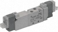 SY5120-4DZ-C6F-Q, SMC 5/2 Pneumatic Control Valve Solenoid/Pilot SY5000 Series, Клапан