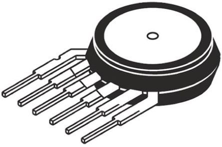 MPX4250A, NXP Pressure Sensor for Air , 250kPa Max Pressure Reading Analogue, Датчик давления