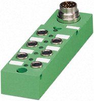 1516195, Phoenix Contact SACB- 6/3-L-M16-M8 Series M8 Sensor Box, 6 Port