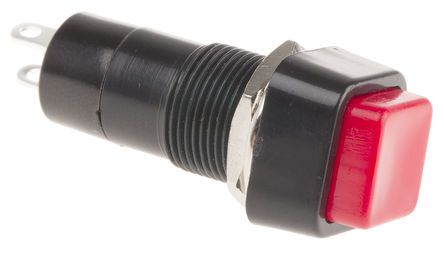 PBS-001B-3, Lumberg Single Pole Single Throw (SPST) Momentary Push Button Switch, 12 (Dia.)mm, Panel Mount, 125/250V ac, Кнопочный переключатель