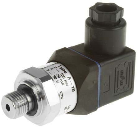 WIKA Hydraulic Pressure Sensor  Pin LPlug   mA bar to bar Датчик давления